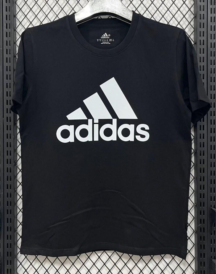 2026 AD Black High Quality Pure Cotton Casual T-Shirt