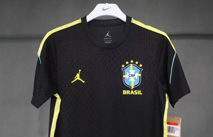 26-27 Brazil Black Player Version Training shirts