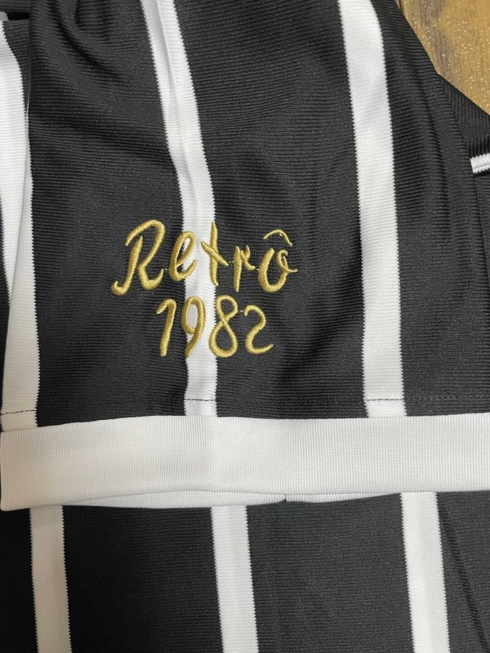 1982 Corinthians Home Retro Soccer Jersey