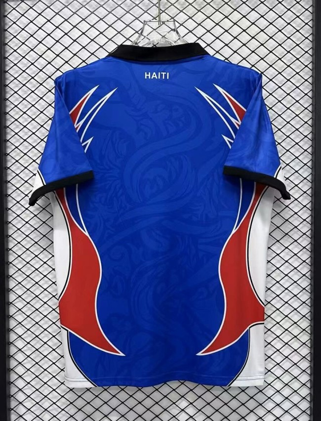 26-27 Haiti Blue Special Edition Fans Soccer Jersey