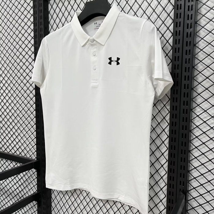 2026 UA White High Quality Polo Short Sleeve