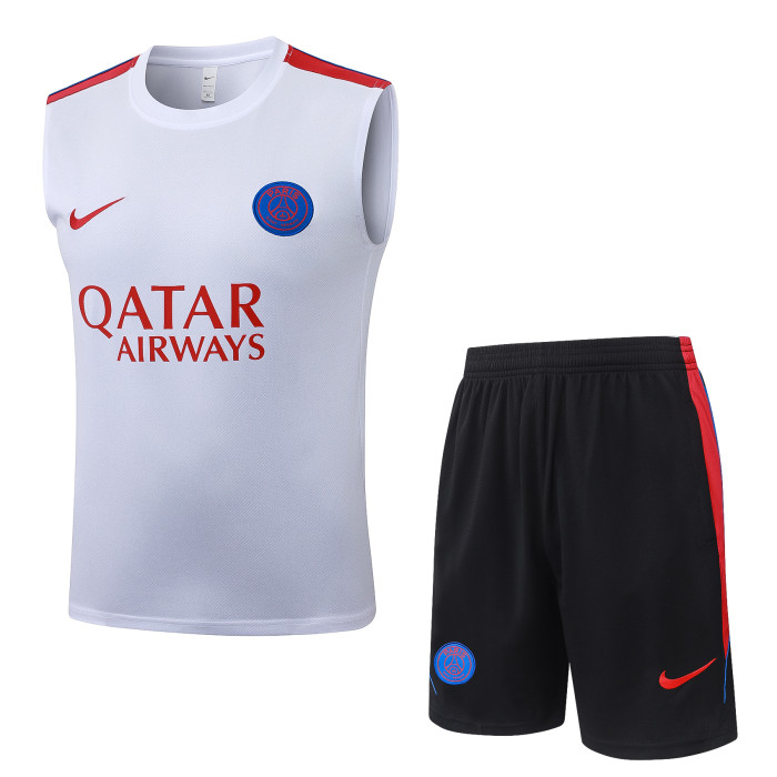 26-27 PSG High quality Tank Top And Shorts Suit