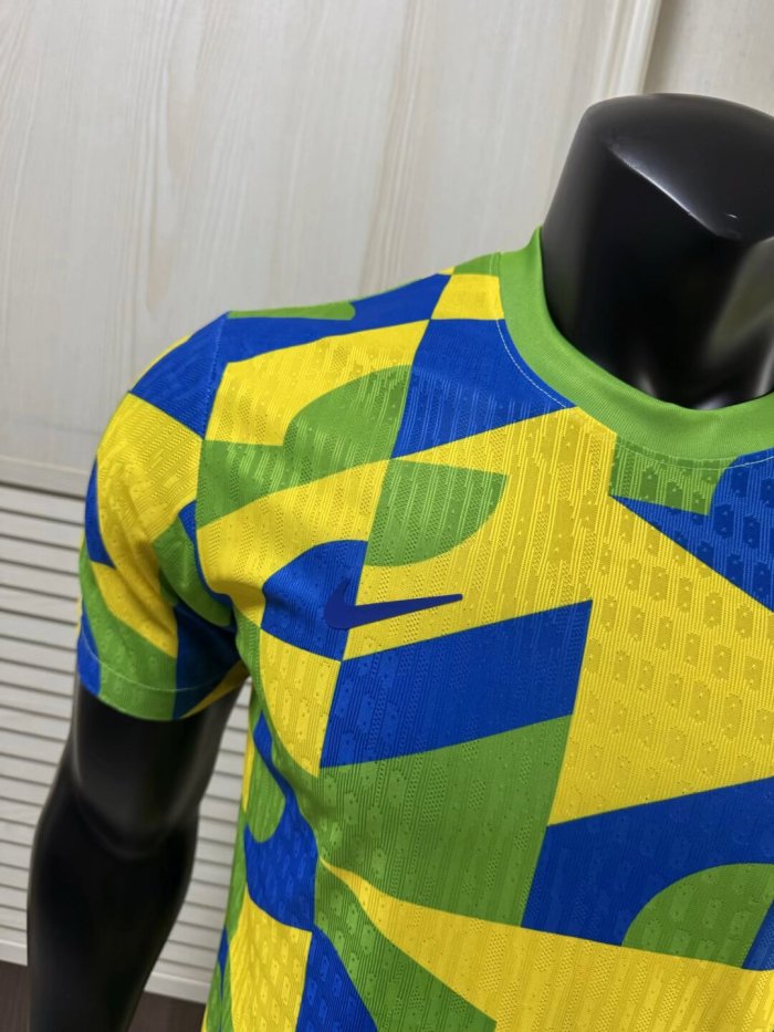 26-27 Brazil Special Edition Player Version Soccer Jersey