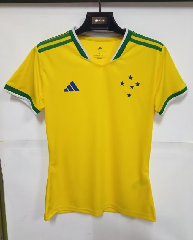 26-27 Cruzeiro Special Edition Women Fans Soccer Jersey (女)