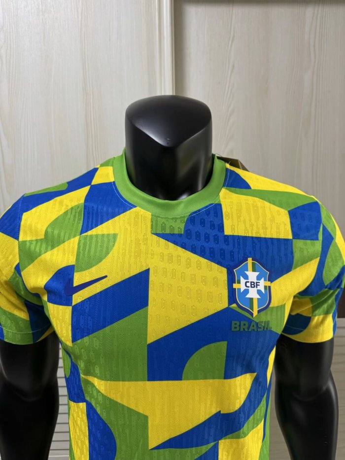 26-27 Brazil Special Edition Player Version Soccer Jersey
