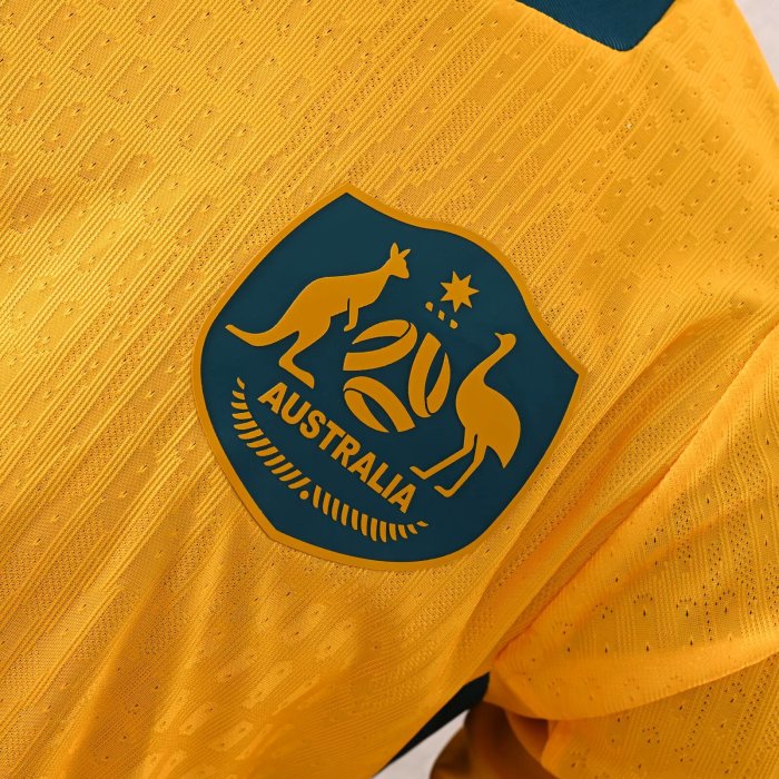 2026 Australia Home Player Version Soccer Jersey