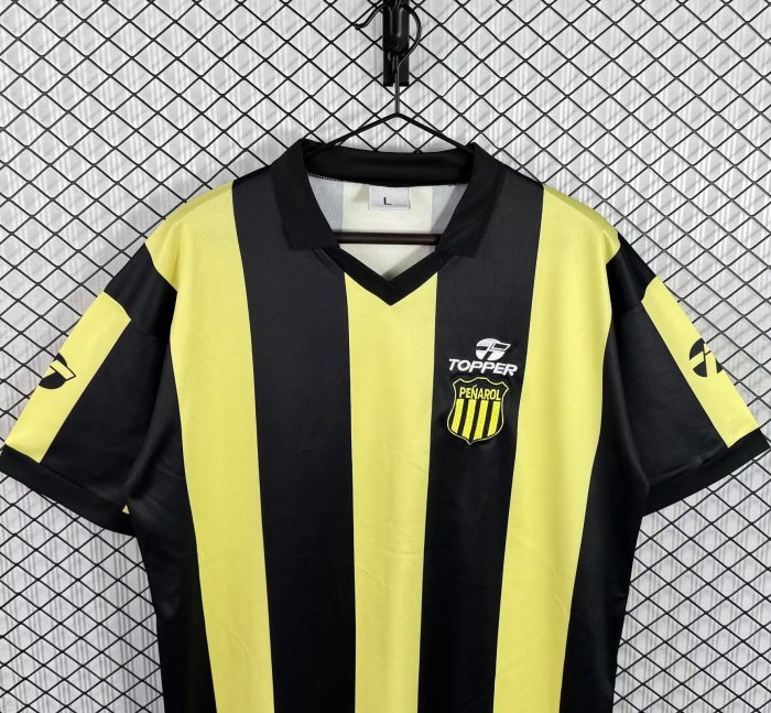 1987 CA Penarol Home Fans Soccer Jersey