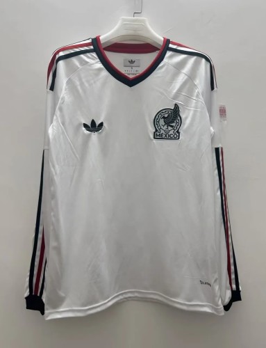2026 World Cup Mexico Away Long sleeves Fans Soccer Jersey (长袖)