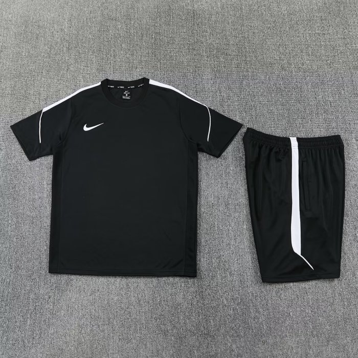 2026 NK Black Training Short Suit