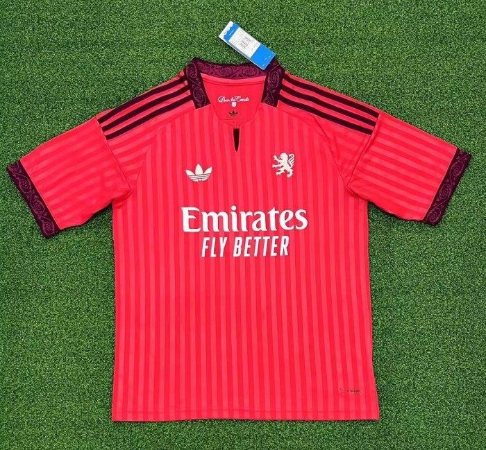26-27 Lyon Away Fans Soccer Jersey