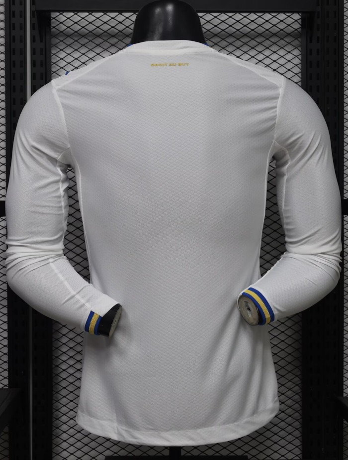 26-27 Marseille Home Long Sleeve Player Version Soccer Jersey*长袖球员