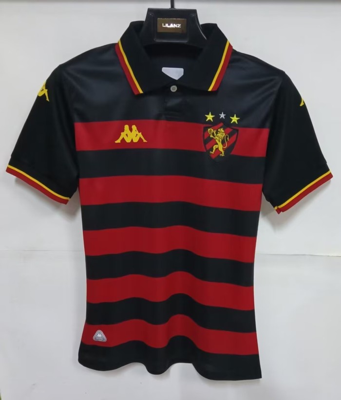 26-27 Recife Sports Home Women Fans Soccer Jersey（女）