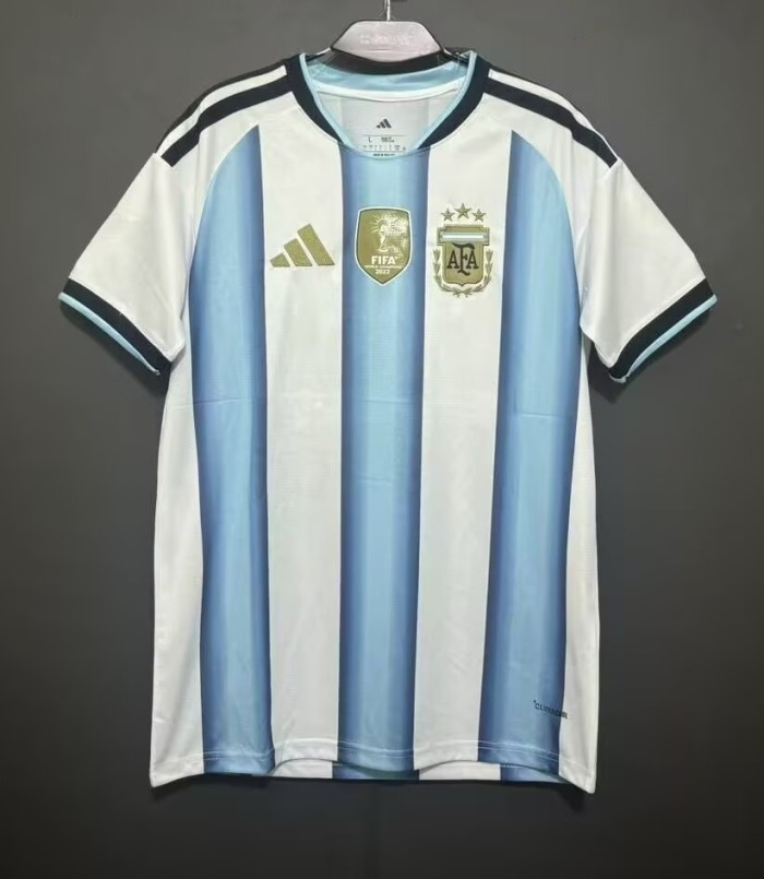 2026  Argentina Embroidered Version Soccer Jersey