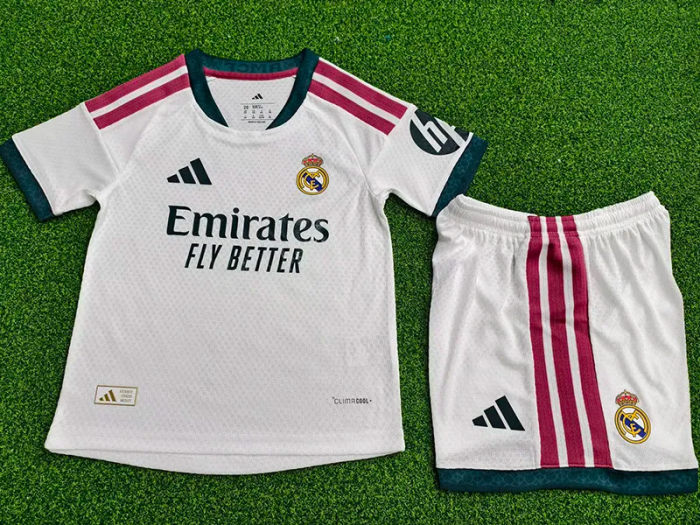 26-27 RMA Home Player Version Kids Soccer Jersey (球员童装)