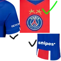 26-27 PSG Home Fans Soccer jersey 1:1 Thai Quality
