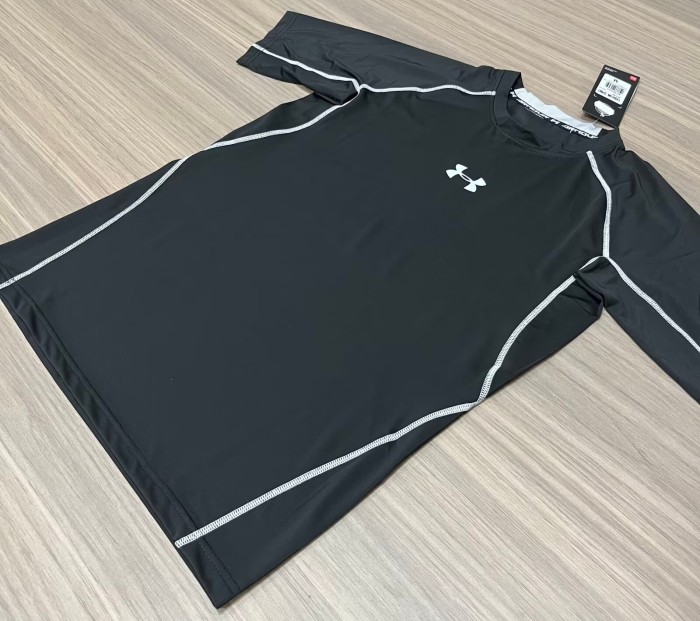 2026 UA Black Tight short sleeves