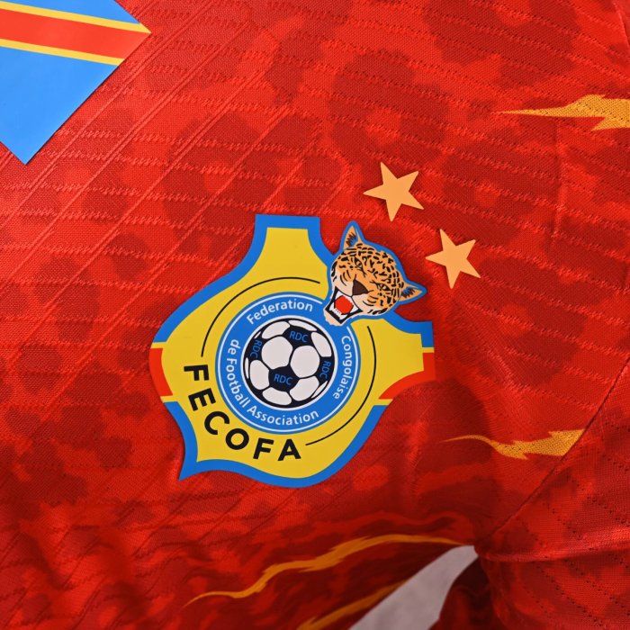 26-27 Congo Red Special Edition Player Version Soccer Jersey