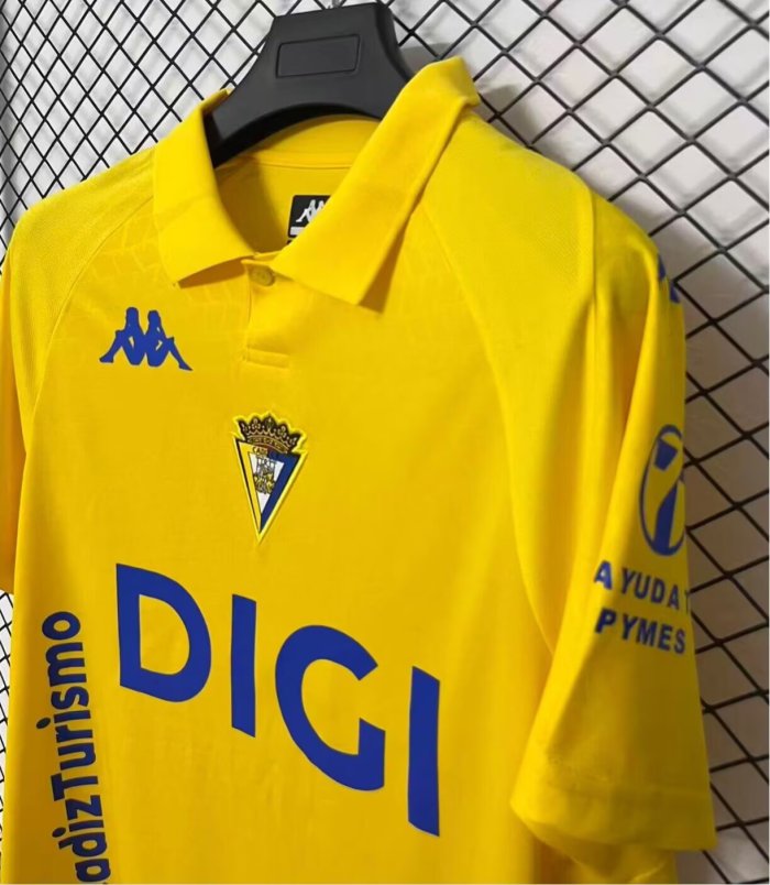 26-27 Cadiz Home Fans Soccer Jersey