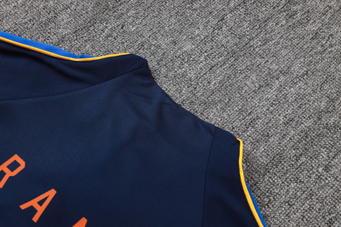26-27 France High Quality Half Pull Tracksuit