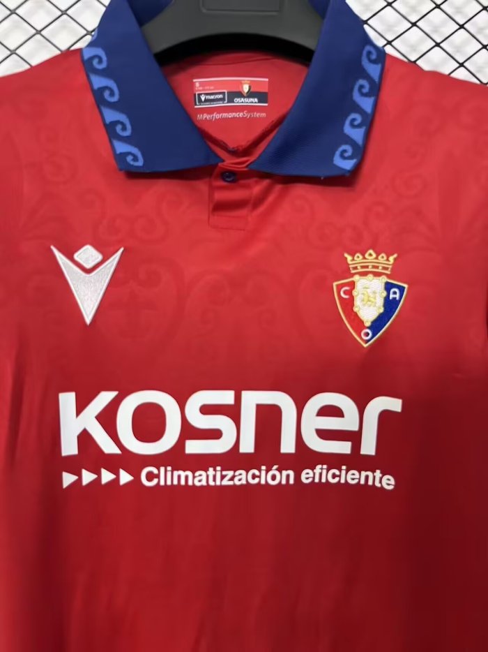 26-27 Osasuna Home Fans Soccer Jersey