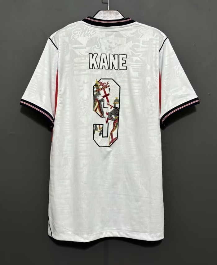 2026 England Embroidered Version Fans Soccer Jersey