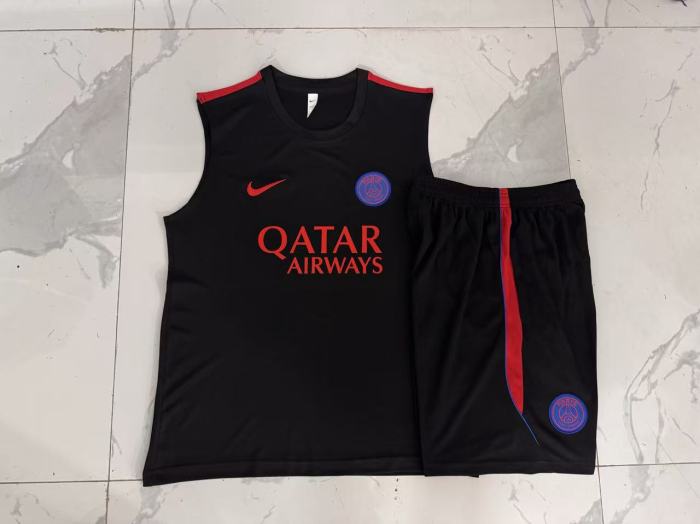 26-27 PSG High quality Tank Top And Shorts Suit