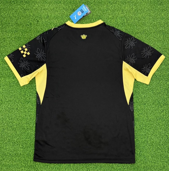 26-27 Man City Away Leaked Edition Fans Soccer Jersey