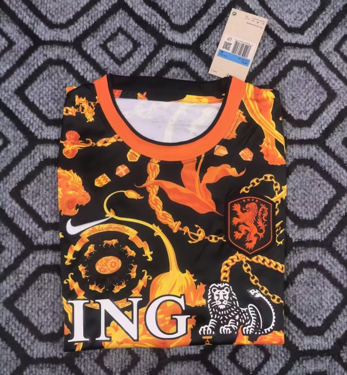 26-27 NetherIands Special Edition Fans Soccer Jersey