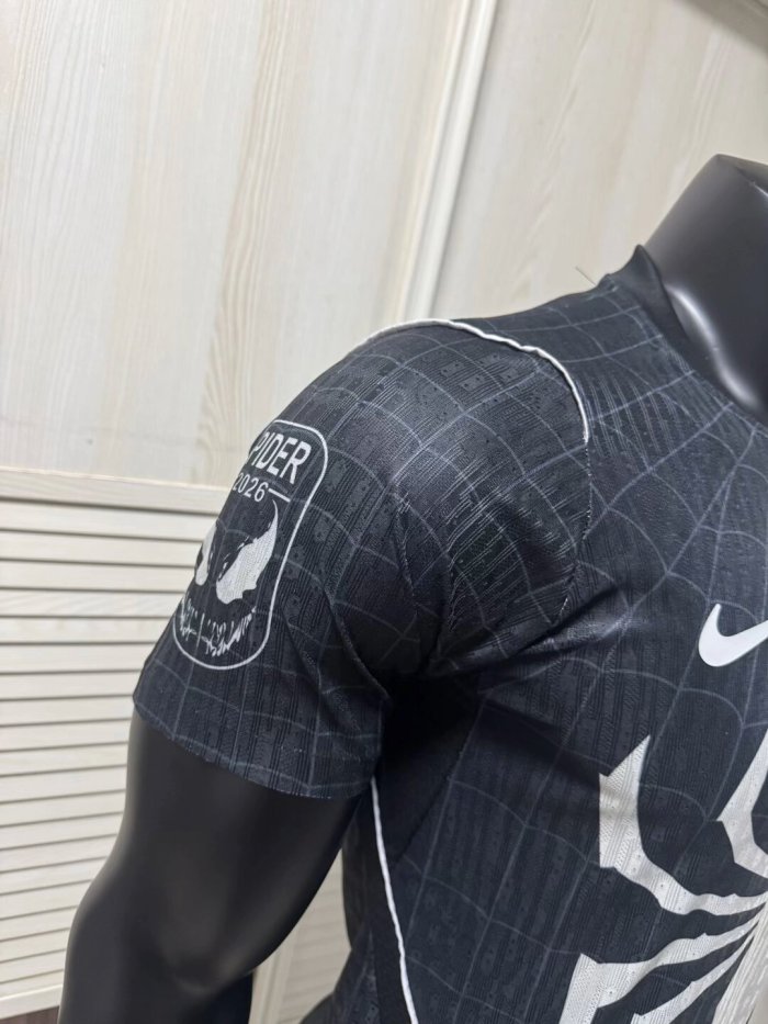 26-27 BAR Black Special Edition Player Version Soccer Jersey