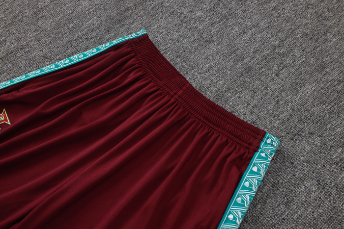 26-27 Portugal High Quality Half Pull Tracksuit