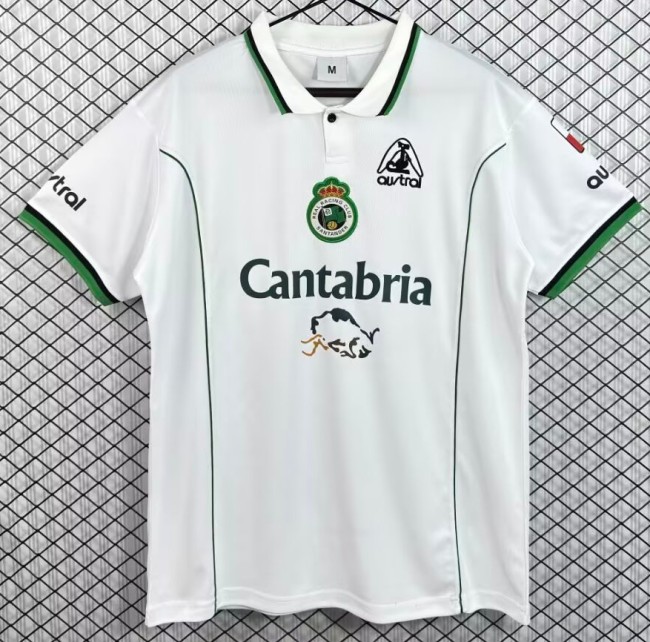 1998-2001  Racing de Santander Home Retro Soccer Jersey