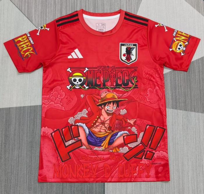 26-27 Japan Red Special Edition Fans Soccer Jersey