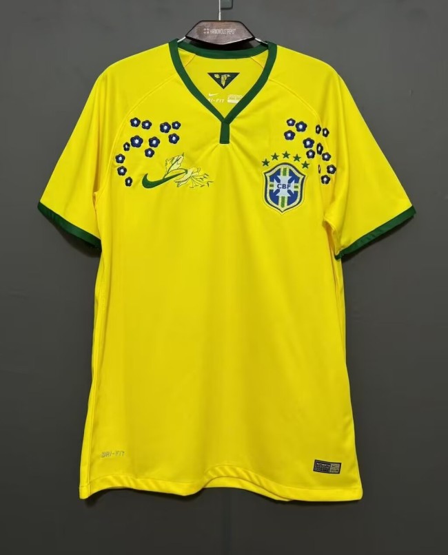 26-27 Brazil Embroidered Version Soccer Jersey