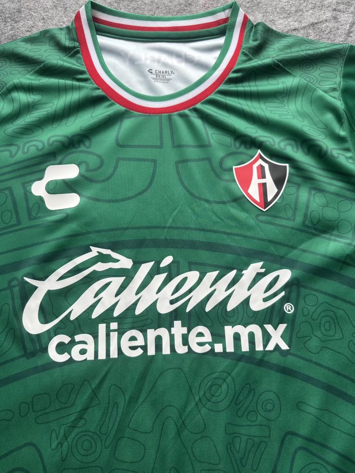 26-27 Atlas Green Retro Version Fans Soccer Jersey