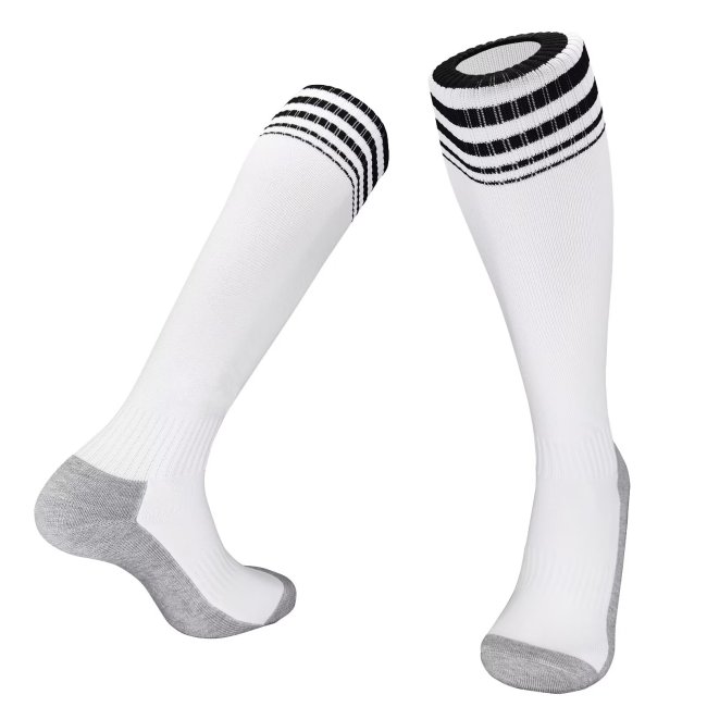 26-27 White Socks