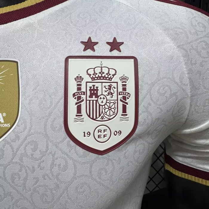 2026 World Cup Spain Away Player Version Soccer Jersey (With 2 Star)*两颗星