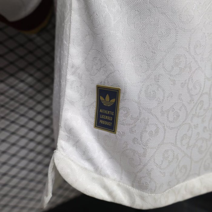 2026 World Cup Spain Away Long Sleeve Player Version Soccer Jersey (With 2 Star)*两颗星*长袖球员