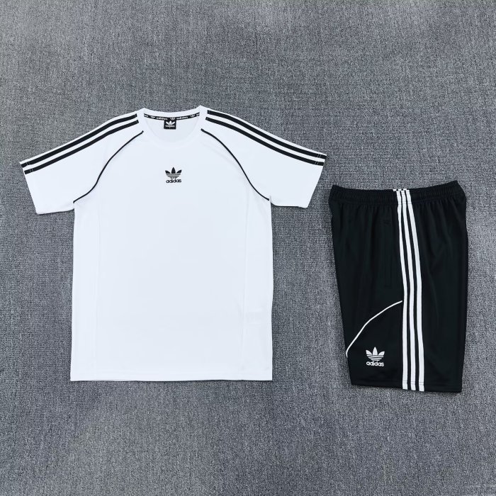 2026 AD White Training Short Suit
