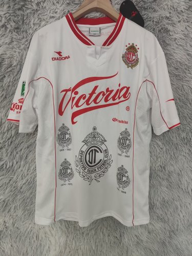 1998-1999 Toluca Away Fans Soccer Jersey