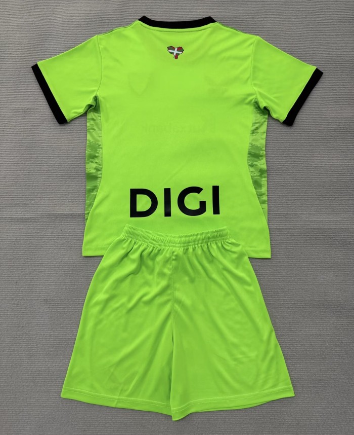 26-27 Bilbao Green GoalKeeper Adult Suit