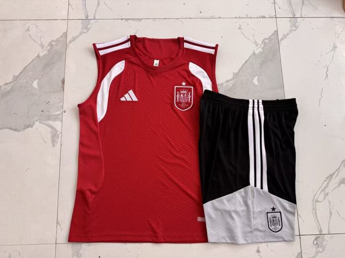26-27 Spain High quality Tank Top And Shorts Suit