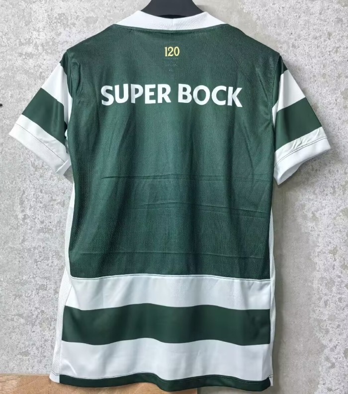 26-27 Sporting Lisbon Home Fans Soccer Jersey