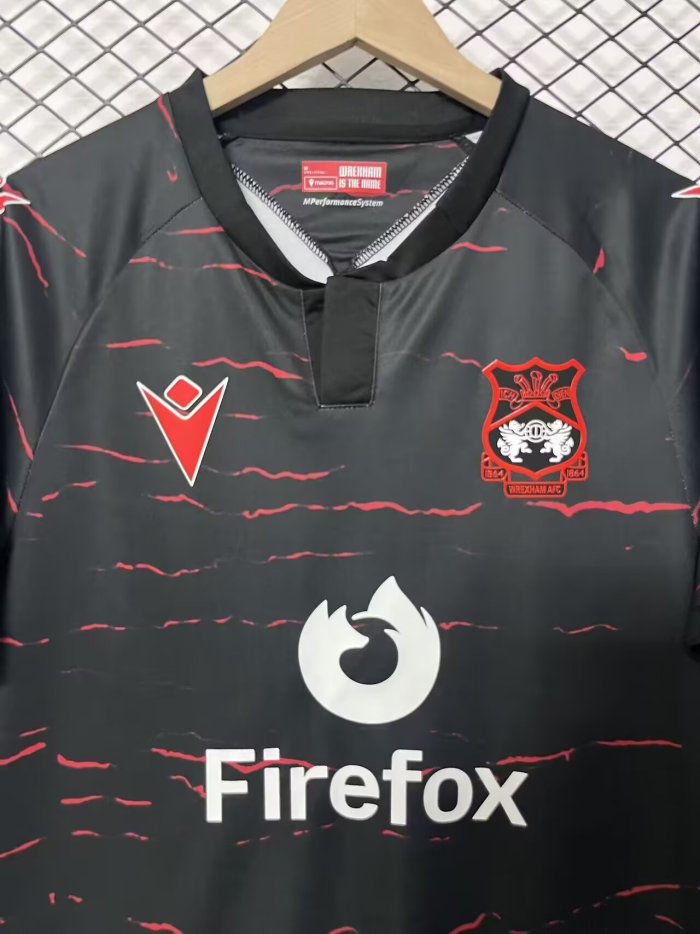 26-27 Wrexham FC Home Fans Soccer Jersey