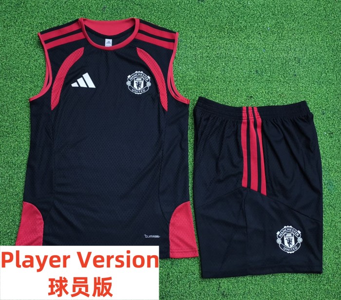 26-27 Man Utd High Quality Player Version Tank Top And Shorts Suit  (球员套装)