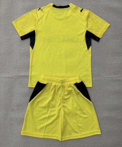26-27 Marseille Yellow GoalKeeper Adult Suit