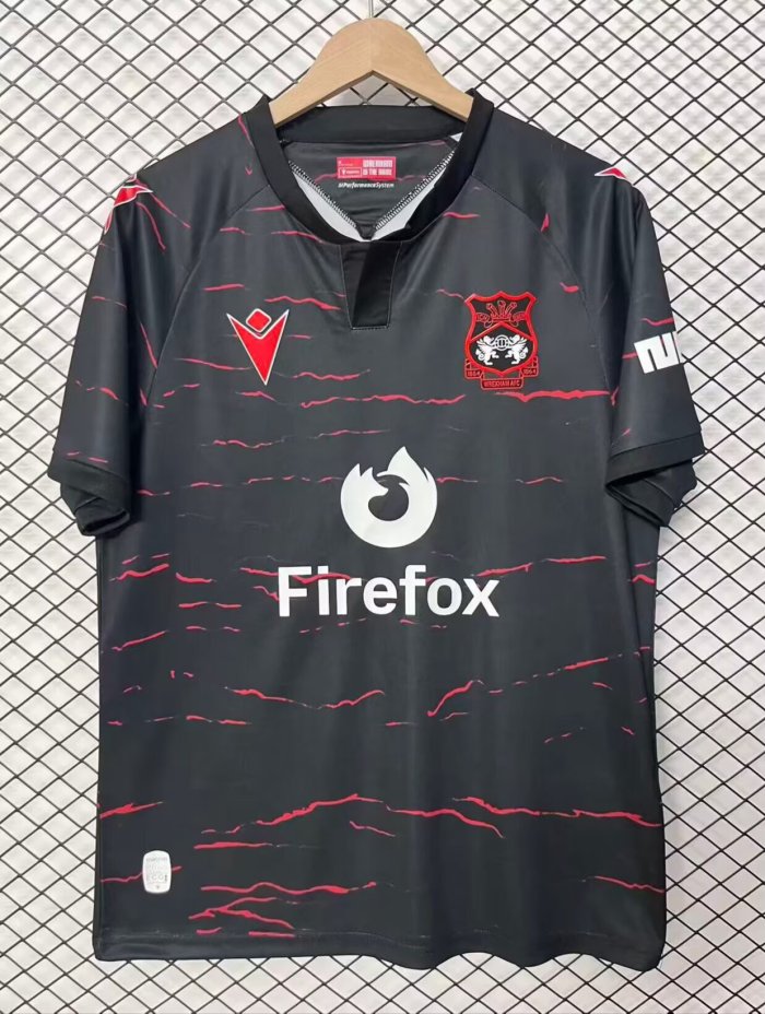 26-27 Wrexham FC Home Fans Soccer Jersey