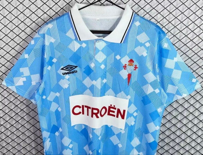 1992-1993 Celta Home Retro Soccer Jersey