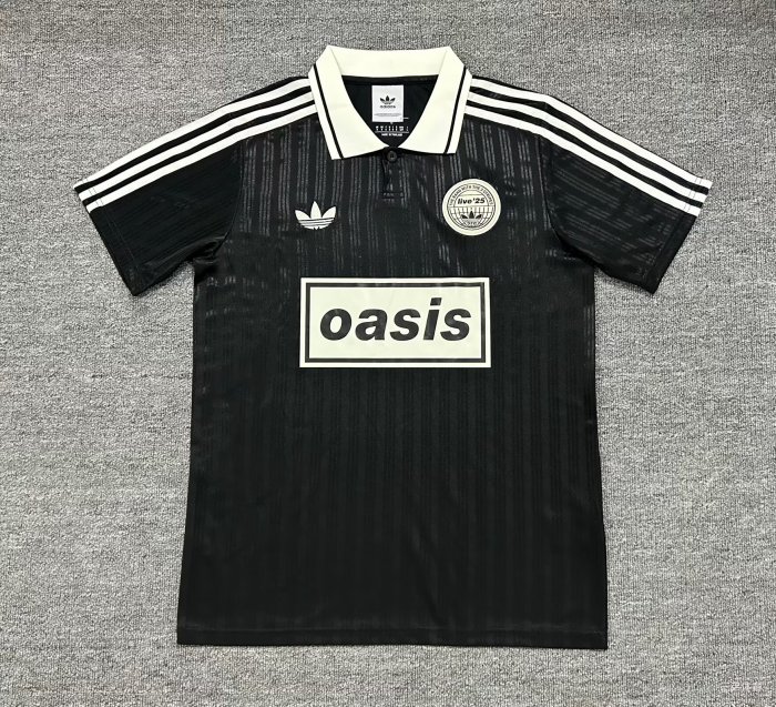 2025 AD Oasis Black Casual Edition Training shirts