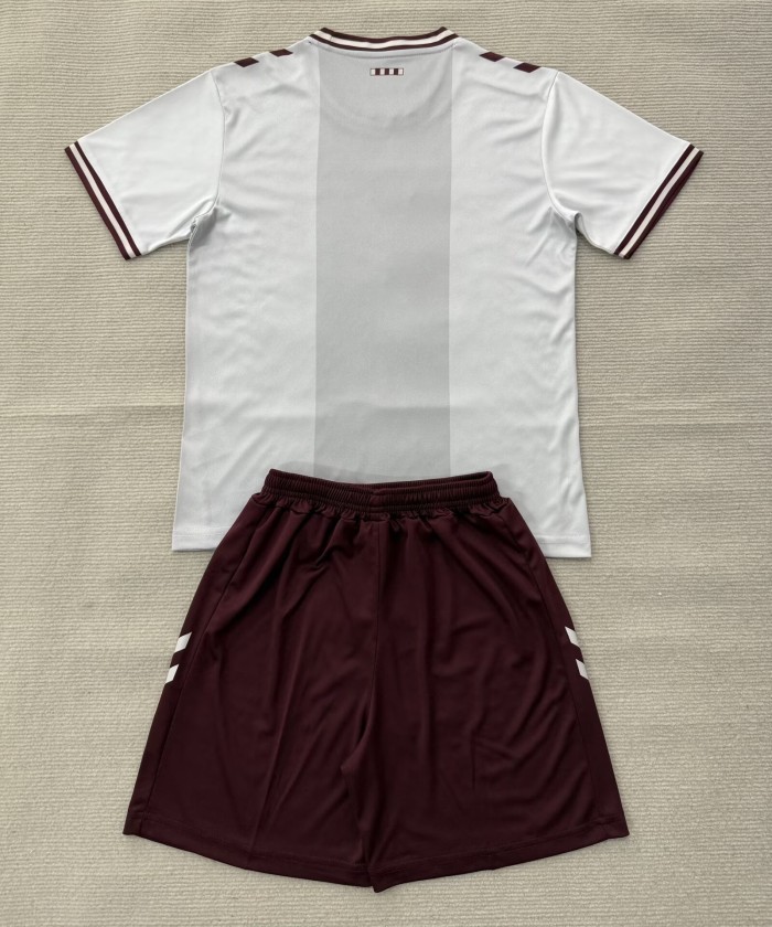26-27 Heart of Midlothian Away Kids Soccer Jersey