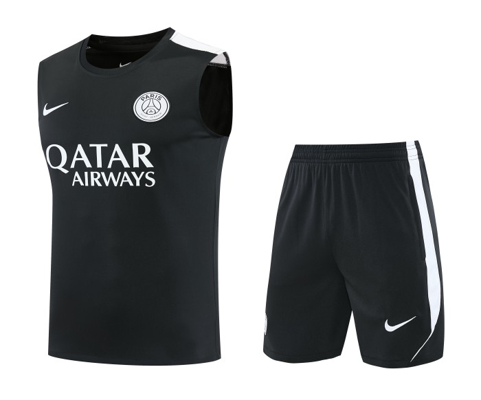 26-27 PSG High quality Tank Top And Shorts Suit